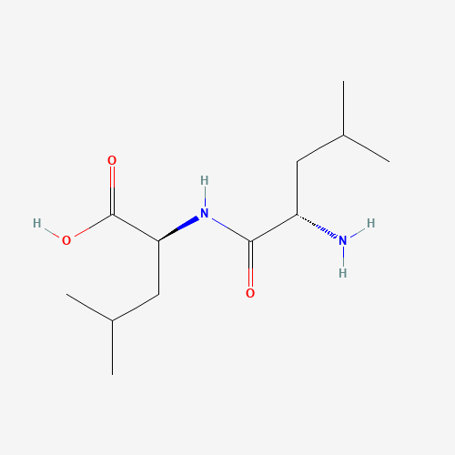 H-LEU-LEU-OH (CAS: 3303-31-9) - Chemical Structure and Molecular Formula 