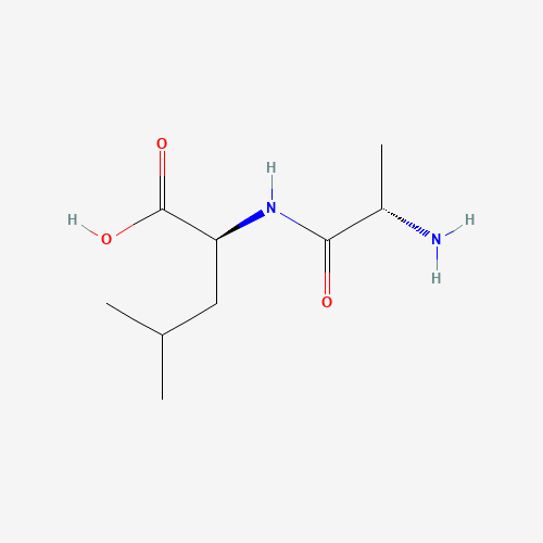 L-Alanyl-L-leucine chemical structure L-Alanyl-L-leucine (CAS: 3303-34-2) - Chemical Structure and Molecular Formula