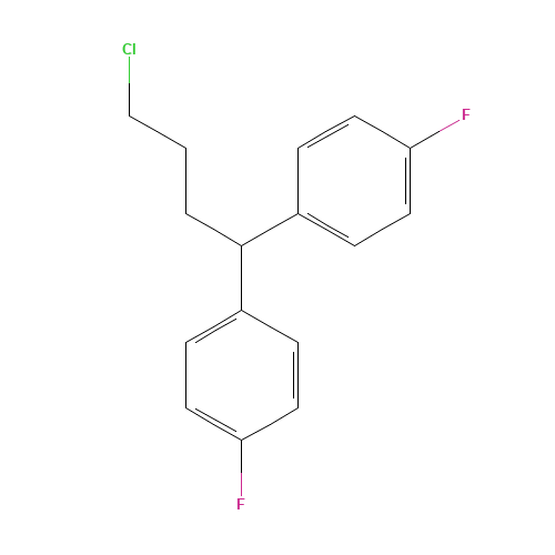 1,1'-(4-CHLOROBUTYLIDENE)BIS(4-FLUOROBENZENE) (CAS: 3312-04-7) - Related Chemical Product