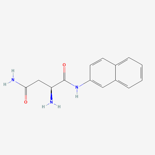 H-ASN-BETANA (CAS: 3313-39-1) - Chemical Structure and Molecular Formula 