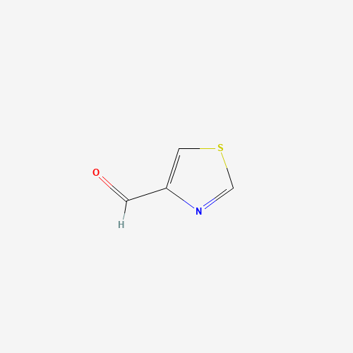Thiazole-4-carboxaldehyde (CAS: 3364-80-5) - Chemical Structure and Molecular Formula 