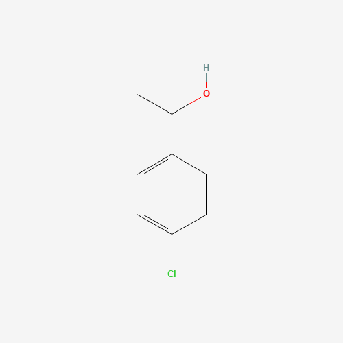 1-(4-Chlorophenyl)ethanol (CAS: 3391-10-4) - Chemical Structure and Molecular Formula 