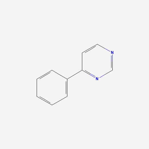4-Phenylpyrimidine (CAS: 3438-48-0) - Chemical Structure and Molecular Formula 