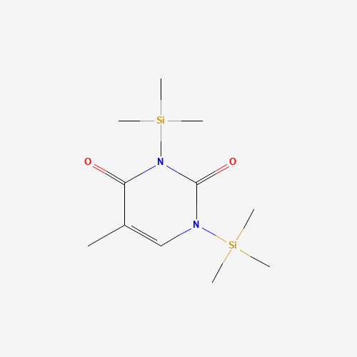 (5-METHYL-1,3-BIS-TRIMETHYLSILYL)-2,4-(1H,3H-PYRIMIDINEDIONE) (CAS: 3444-09-5) - Related Chemical Product