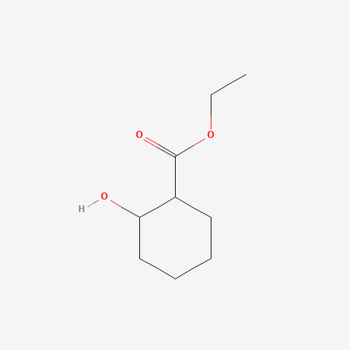 ETHYL 2-HYDROXYCYCLOHEXANECARBOXYLATE (CAS: 3444-72-2) - Chemical Structure and Molecular Formula 