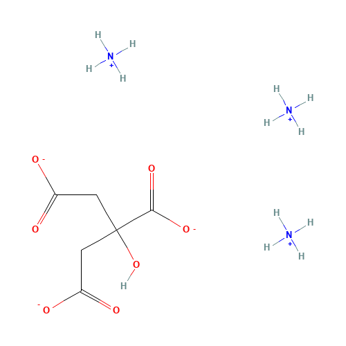 2-Hydroxy-1,2,3-propanetricarboxylic acid triammonium salt (CAS: 3458-72-8) - Related Chemical Product