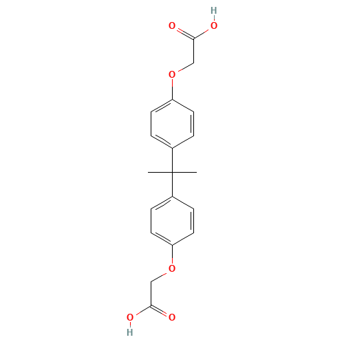 4,4'-ISOPROPYLIDENEDIPHENOXYACETIC ACID (CAS: 3539-42-2) - Related Chemical Product