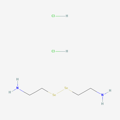 SELENOCYSTAMINE DIHYDROCHLORIDE (CAS: 3542-13-0) - Chemical Structure and Molecular Formula 
