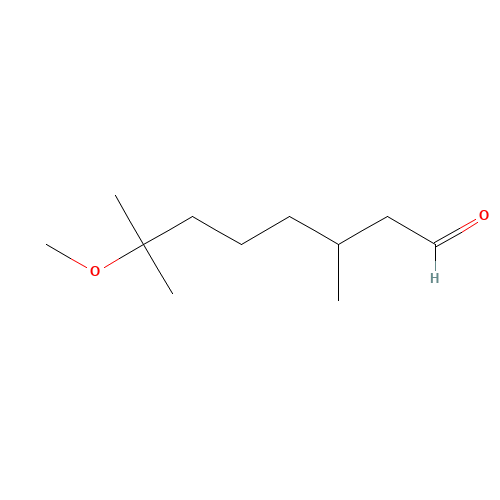7-METHOXY-3,7-DIMETHYLOCTANAL (CAS: 3613-30-7) - Related Chemical Product