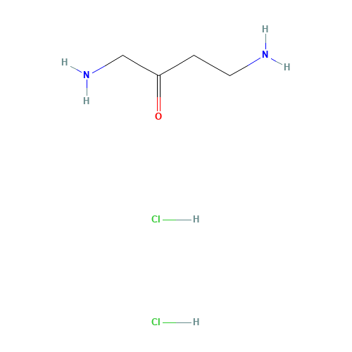 1,4-DIAMINO-2-BUTANONE DIHYDROCHLORIDE (CAS: 3660-09-1) - Chemical Structure and Molecular Formula 