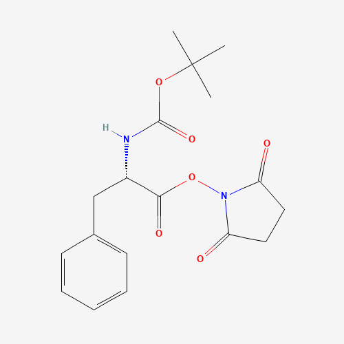 BOC-PHE-OSU (CAS: 3674-06-4) - Chemical Structure and Molecular Formula 
