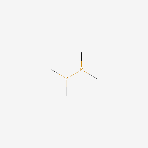 TETRAMETHYLBIPHOSPHINE (CAS: 3676-91-3) - Chemical Structure and Molecular Formula 