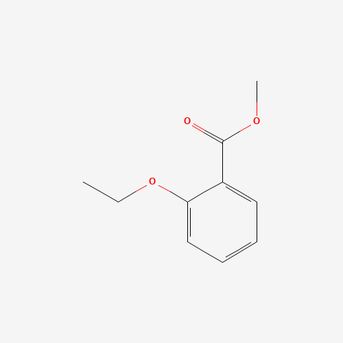 Methyl 2-ethoxybenzoate (CAS: 3686-55-3) - Chemical Structure and Molecular Formula 