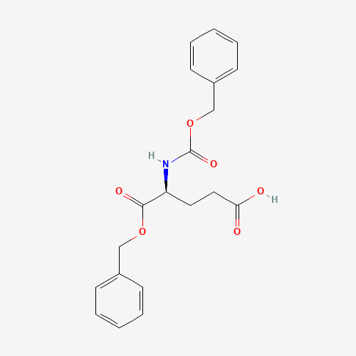 Cbz-L-Glutamic acid 1-benzyl ester chemical structure Cbz-L-Glutamic acid 1-benzyl ester (CAS: 3705-42-8) - Chemical Structure and Molecular Formula