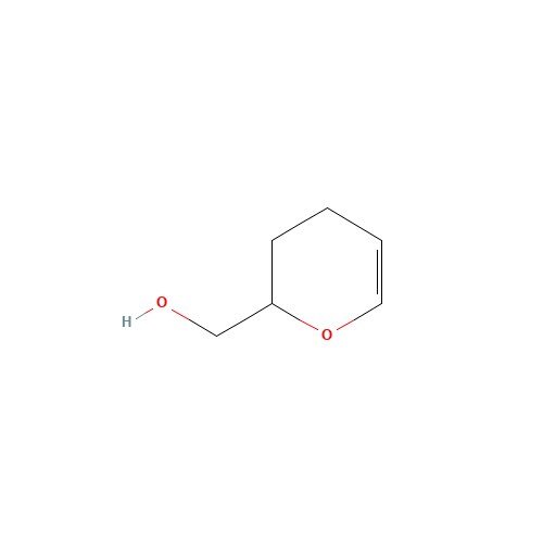 3,4-Dihydro-2H-pyran-2-methanol (CAS: 3749-36-8) - Chemical Structure and Molecular Formula 
