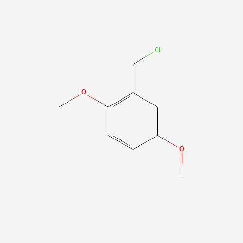 2,5-Dimethoxybenzyl chloride (CAS: 3840-27-5) - Chemical Structure and Molecular Formula 