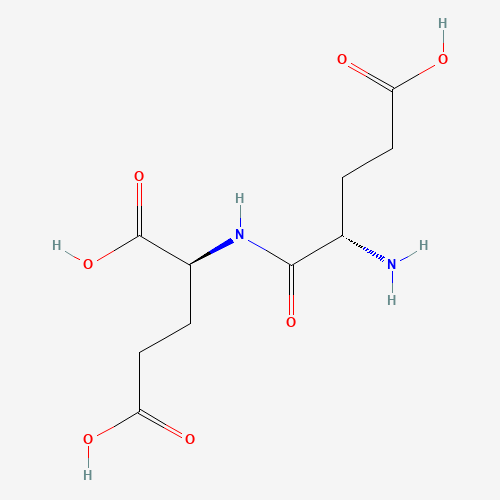 H-GLU-GLU-OH (CAS: 3929-61-1) - Chemical Structure and Molecular Formula 