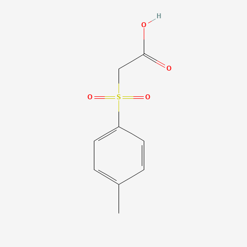 4-TOLUENESULFONYLACETIC ACID (CAS: 3937-96-0) - Chemical Structure and Molecular Formula 