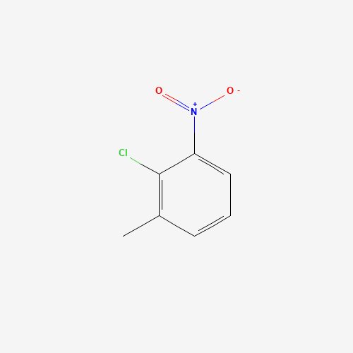 2-CHLORO-3-NITROTOLUENE (CAS: 3970-40-9) - Chemical Structure and Molecular Formula 