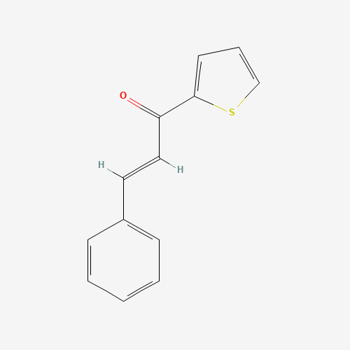 2-CINNAMOYLTHIOPHENE (CAS: 3988-77-0) - Chemical Structure and Molecular Formula 