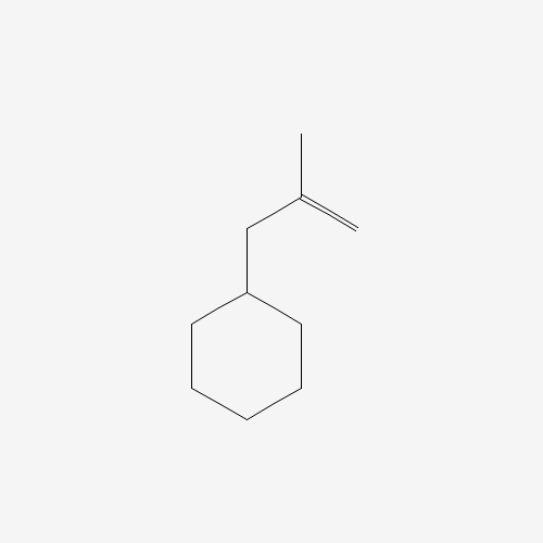 3-CYCLOHEXYL-2-METHYL-1-PROPENE (CAS: 3990-93-0) - Chemical Structure and Molecular Formula 