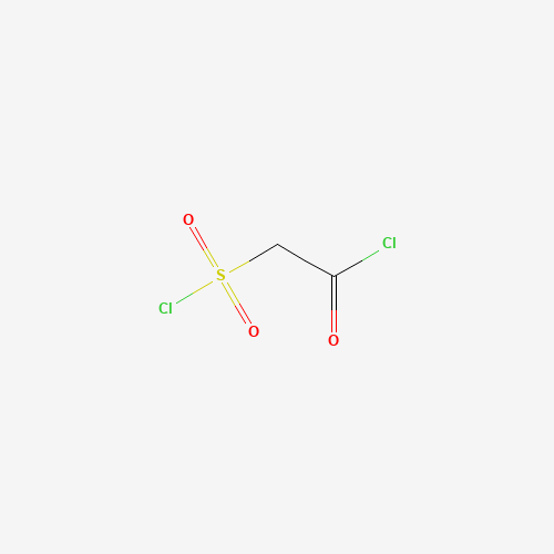 CHLOROSULFONYLACETYL CHLORIDE (CAS: 4025-77-8) - Chemical Structure and Molecular Formula 