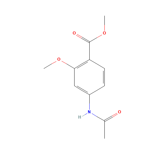 Methyl 4-acetamido-2-methoxybenzoate (CAS: 4093-29-2) - Related Chemical Product