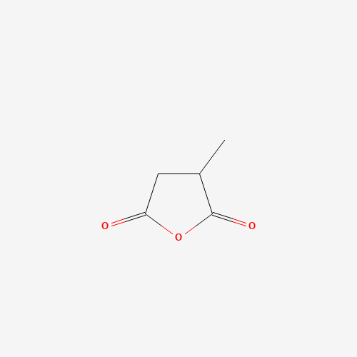 METHYLSUCCINIC ANHYDRIDE (CAS: 4100-80-5) - Chemical Structure and Molecular Formula 