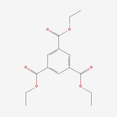 Triethyl 1,3,5-benzenetricarboxylate (CAS: 4105-92-4) - Chemical Structure and Molecular Formula 