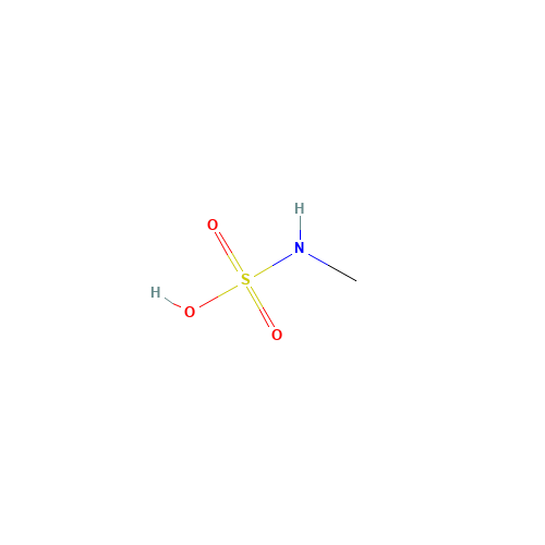 METHYLSULFAMIC ACID (CAS: 4112-03-2) - Chemical Structure and Molecular Formula 