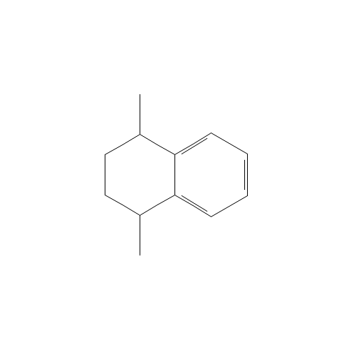 1,4-DIMETHYL-1,2,3,4-TETRAHYDRONAPHTHALENE (CAS: 4175-54-6) - Chemical Structure and Molecular Formula 