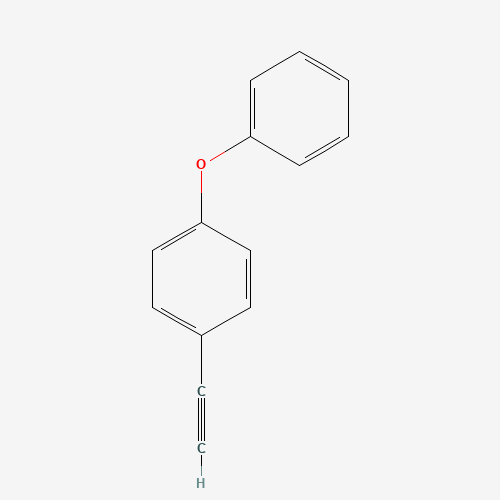 1-ETHYNYL-4-PHENOXYBENZENE (CAS: 4200-06-0) - Chemical Structure and Molecular Formula 
