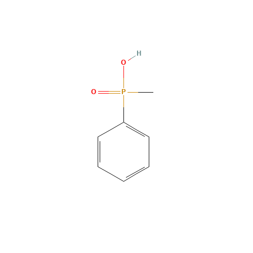 METHYLPHENYLPHOSPHINIC ACID (CAS: 4271-13-0) - Chemical Structure and Molecular Formula 