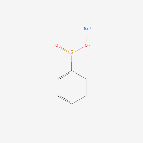 Sodium phenylphosphinate (CAS: 4297-95-4) - Chemical Structure and Molecular Formula 