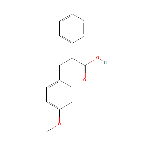 3-(4-METHOXY-PHENYL)-2-PHENYL-PROPIONIC ACID (CAS: 4314-68-5) - Related Chemical Product