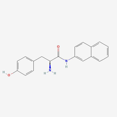 H-TYR-BETANA (CAS: 4357-95-3) - Chemical Structure and Molecular Formula 