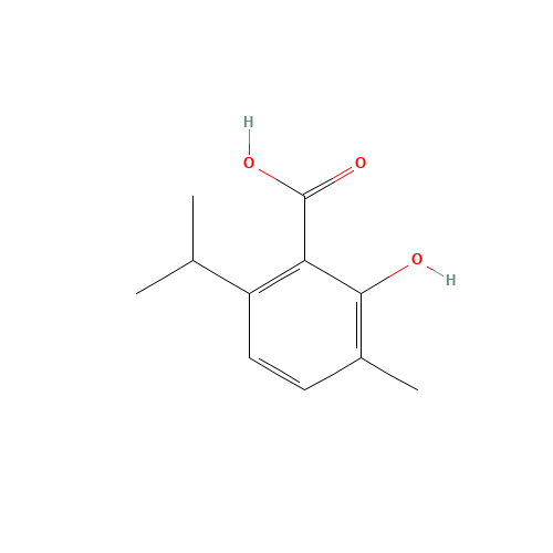 2-HYDROXY-6-ISOPROPYL-3-METHYLBENZOIC ACID (CAS: 4389-53-1) - Related Chemical Product