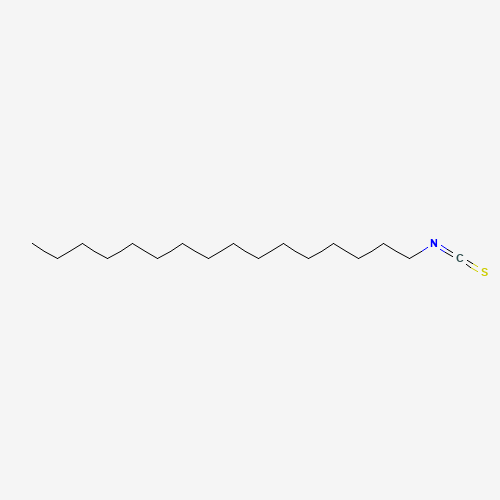 HEXADECYL ISOTHIOCYANATE (CAS: 4426-87-3) - Chemical Structure and Molecular Formula 