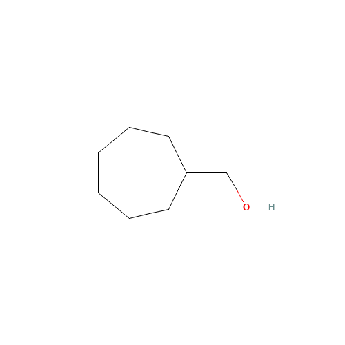 (HYDROXYMETHYL)CYCLOHEPTANE (CAS: 4448-75-3) - Chemical Structure and Molecular Formula 