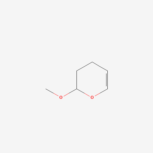 3,4-DIHYDRO-2-METHOXY-2H-PYRAN (CAS: 4454-05-1) - Chemical Structure and Molecular Formula 