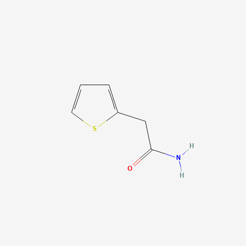 THIOPHENE-2-ACETAMIDE (CAS: 4461-29-4) - Chemical Structure and Molecular Formula 