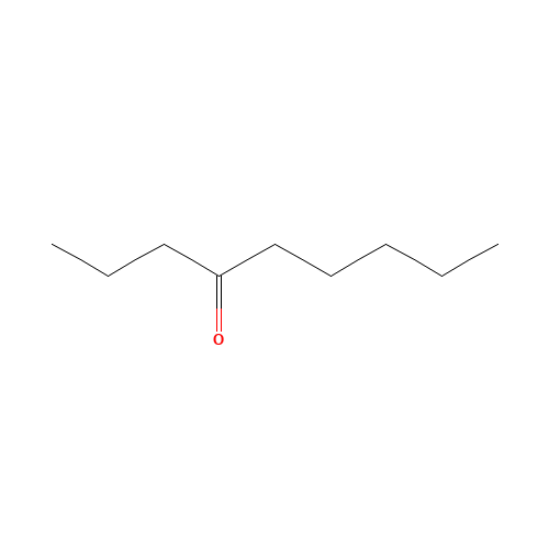 4-NONANONE (CAS: 4485-09-0) - Chemical Structure and Molecular Formula 
