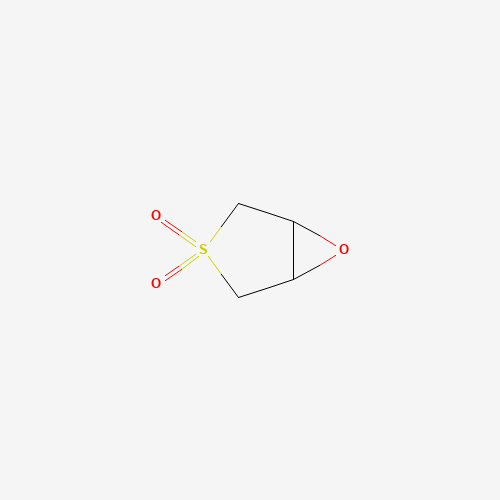 3,4-EPOXYTETRAHYDROTHIOPHENE-1,1-DIOXIDE (CAS: 4509-11-9) - Chemical Structure and Molecular Formula 