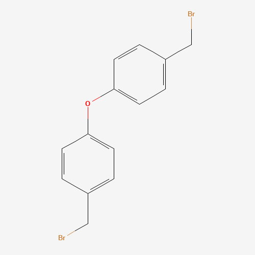 4,4'-BIS(BROMOMETHYL)-DIPHENYL ETHER (CAS: 4542-75-0) - Chemical Structure and Molecular Formula 