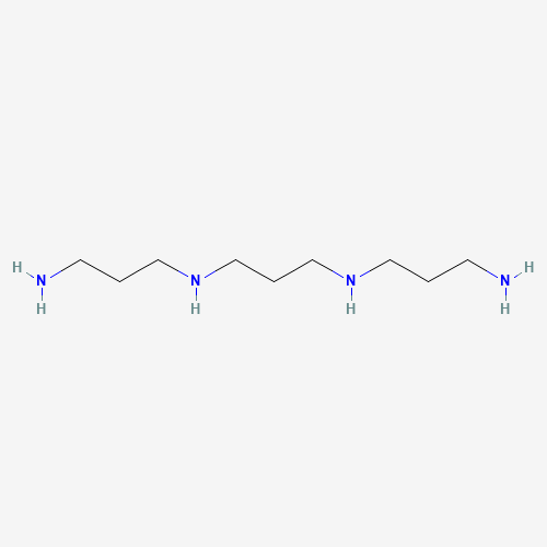 N,N'-BIS(3-AMINOPROPYL)-1,3-PROPANEDIAMINE (CAS: 4605-14-5) - Chemical Structure and Molecular Formula 