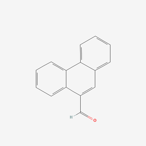 PHENANTHRENE-9-CARBOXALDEHYDE (CAS: 4707-71-5) - Chemical Structure and Molecular Formula 