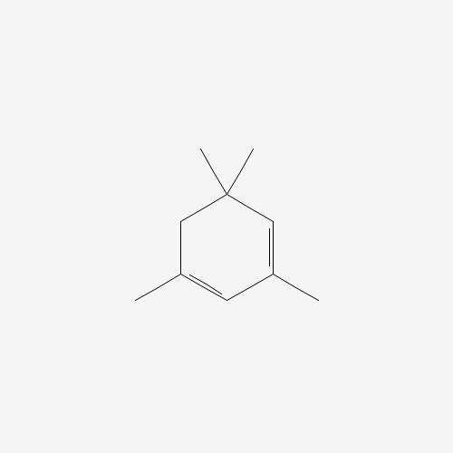 1,3,5,5-TETRAMETHYL-1,3-CYCLOHEXADIENE (CAS: 4724-89-4) - Chemical Structure and Molecular Formula 
