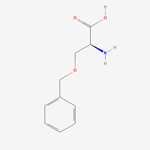O-BENZYL-L-SERINE (CAS: 4726-96-9) - Chemical Structure and Molecular Formula 