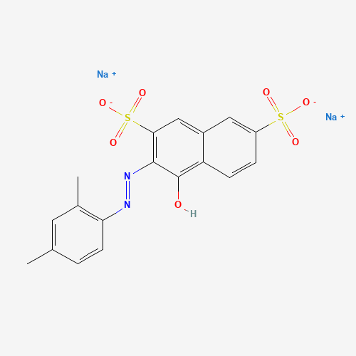 ACID RED 8 (CAS: 4787-93-3) - Chemical Structure and Molecular Formula 