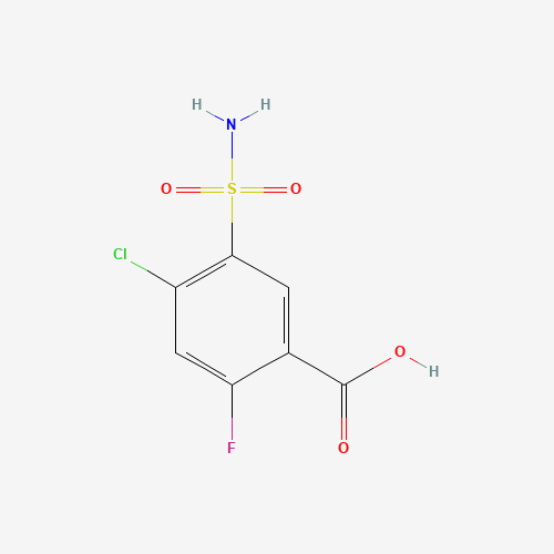 4-Chloro-2-fluoro-5-sulfamylbenzoic acid (CAS: 4793-22-0) - Related Chemical Product